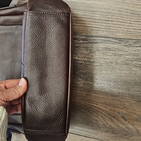 Brown, Leather, Men's, Bag, Women's, Festival, Office, Casual, Travel, Holiday - Picture 10 of 12